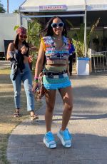 TINASHE at Coachella Valley Music and Arts Festival in Indio 04/16/2022