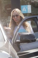 TISH CYRUS at Robeks Juice in Los Angeles 04/19/2022
