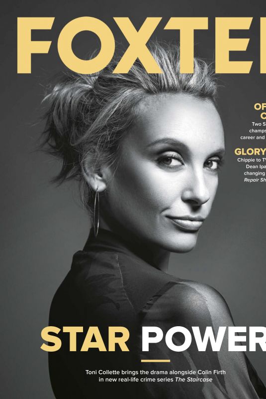 TONI COLLETTE in Foxtel Magazine, May 2022