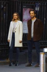 TORREY DEVITTO on the Set of Rip in Time in New York 04/08/2022