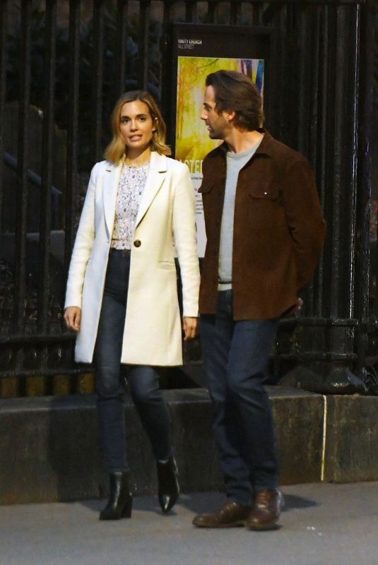 TORREY DEVITTO on the Set of Rip in Time in New York 04/08/2022