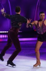 VANESSA BAUER at Dancing On Ice TV Show in Hertfordshire 03/27/2022