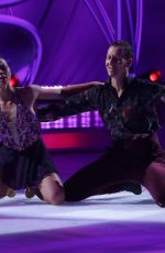VANESSA BAUER at Dancing On Ice TV Show in Hertfordshire 03/27/2022