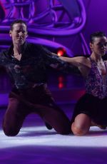 VANESSA BAUER at Dancing On Ice TV Show in Hertfordshire 03/27/2022