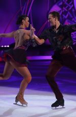 VANESSA BAUER at Dancing On Ice TV Show in Hertfordshire 03/27/2022