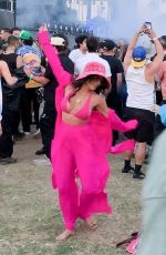 VANESSA HUDGENS at Coachella Valley Music and Arts Festival in Indio 04/16/2022