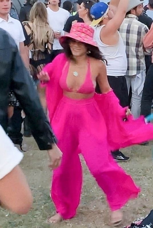 VANESSA HUDGENS at Coachella Valley Music and Arts Festival in Indio 04/16/2022