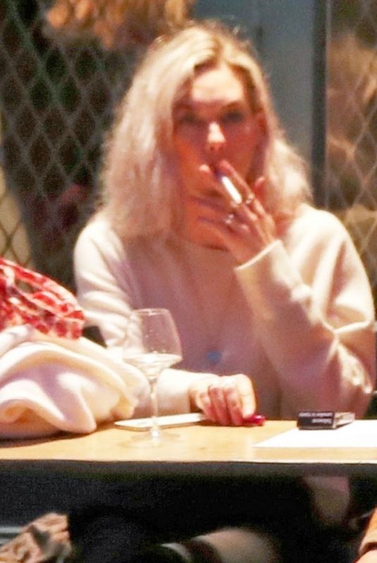 VANESSA KIRBY Night Out at Ducksoup in London 04/20/2022