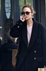 VANESSA PARADIS and LILY-ROSE DEPP Out for Coffee in Los Feliz 03/31/2022