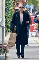 VANESSA PARADIS and LILY-ROSE DEPP Out for Coffee in Los Feliz 03/31/2022