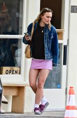 VANESSA PARADIS and LILY-ROSE DEPP Out for Coffee in Los Feliz 03/31/2022