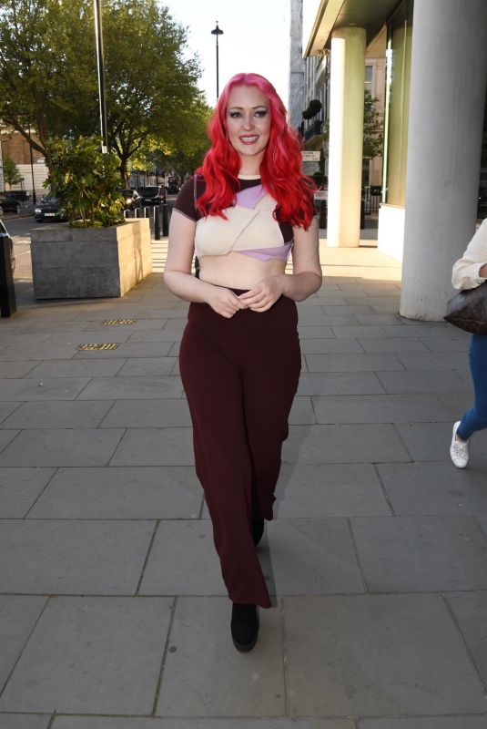VICTORIA CLAY Arrives at Missguided: Babe Heat Launch Party in London 04/21/2022