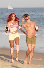 WINNIE HARLOW in Bikini at Ipanema Beach 04/23/2022