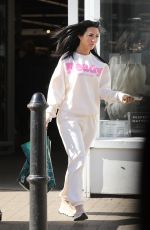 YAZMIN OUKHELLOU Out Shopping in Essex 03/31/2022