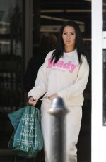 YAZMIN OUKHELLOU Out Shopping in Essex 03/31/2022