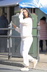 YAZMIN OUKHELLOU Out Shopping in Essex 03/31/2022