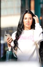 YAZMIN OUKHELLOU Out Shopping in Essex 03/31/2022