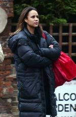 ZAWE ASHTON Out with a Friend in London 03/28/2022