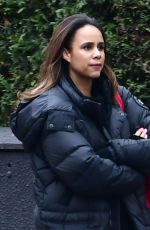 ZAWE ASHTON Out with a Friend in London 03/28/2022