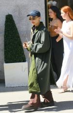 ZOE KRAVITZ Out and About in New York 04/08/2022