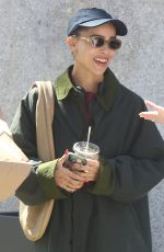 ZOE KRAVITZ Out and About in New York 04/08/2022
