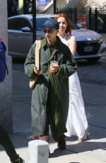 ZOE KRAVITZ Out and About in New York 04/08/2022