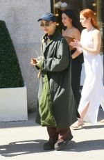 ZOE KRAVITZ Out and About in New York 04/08/2022