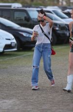 ZOEY DEUTCH at Coachella Valley Music and Arts Festival in Indio 04/16/2022