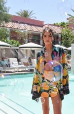 ZOEY DEUTCH at H&M Hotel Poolside Soiree in Indian Wells 04/16/2022