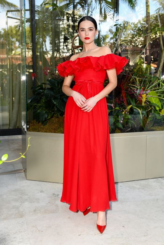 ZOEY DEUTCH at Tiffany Blue Book Collection Celebration in Miami 04/27/2022
