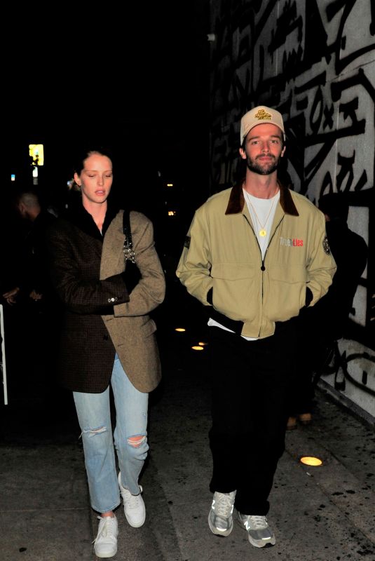ABBY CHAMPION and Patrick Schwarzenegger at Craig’s in West Hollywood 05/01/2022