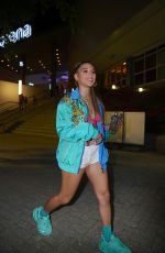 ABELLA DANGER Leaves FTX Arena in Miami 05/25/2022