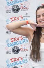 ADDISON RAE Celebrates National Burger Day at Preview Party for New Irv