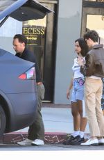 ADDISON RAE Out Buying a Giant Mirror in Los Angeles 05/30/2022