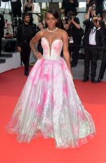 AJA NAOMI KING at 75th Annual Cannes Film Festival Closing Ceremony 05/28/2022