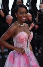 AJA NAOMI KING at 75th Annual Cannes Film Festival Closing Ceremony 05/28/2022
