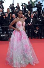 AJA NAOMI KING at 75th Annual Cannes Film Festival Closing Ceremony 05/28/2022