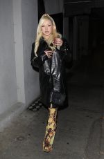 ALABAMA BARKER Out for Dinner at Craig