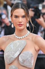 ALESSANDRA AMBROSIO at Armageddon Time Premiere at 75th Annual Cannes Film Festival 05/19/2022