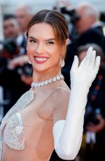 ALESSANDRA AMBROSIO at Armageddon Time Premiere at 75th Annual Cannes Film Festival 05/19/2022