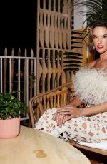 ALESSANDRA AMBROSIO at Dinner by Chef Alessandra Montagne at Nespresso Beach in Cannes 05/19/2022