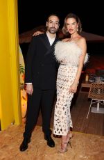 ALESSANDRA AMBROSIO at Dinner by Chef Alessandra Montagne at Nespresso Beach in Cannes 05/19/2022