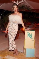 ALESSANDRA AMBROSIO at Dinner by Chef Alessandra Montagne at Nespresso Beach in Cannes 05/19/2022