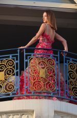 ALESSANDRA AMBROSIO at Martinez Hotel in Cannes 05/21/2022