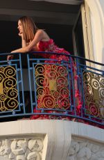 ALESSANDRA AMBROSIO at Martinez Hotel in Cannes 05/21/2022