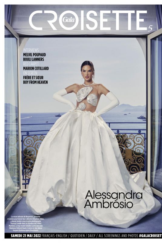 ALESSANDRA AMBROSIO in Gala Croisette #5, May 2022