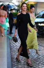 ALESSANDRA AMBROSIO Leaves Her Hotel in Cannes 05/20/2022