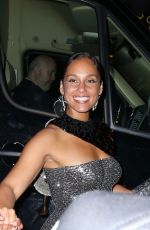 ALICIA KEYS Arrives at Met Gala Afterparty in New York 05/02/2022
