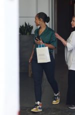 ALICIA KEYS Visits Dr. Diamond Face Institute in Beverly Hills 05/13/2022