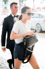 ALICIA VIKANDER Arrives at Her Hotel in Cannes 05/21/2022
